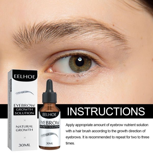 EELHOE Eyebrow Liquid - Black, Dense Natural - Image 8