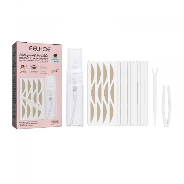 EELHOE Lace Double Eyelid Stickers Natural
