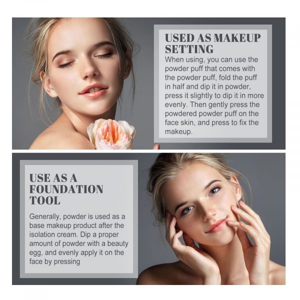 OUHOE Long-lasting Finishing Compact - Flawless - Image 3