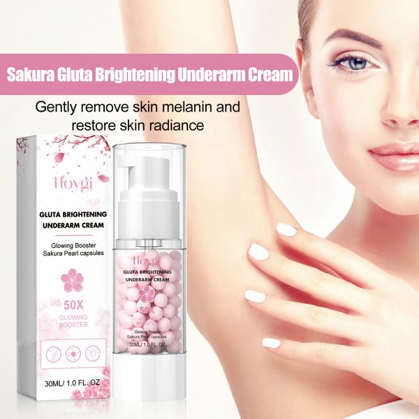 Hoygi Brightening Underarm Cream Lightens Dark Joints