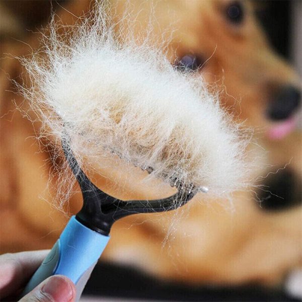 Grooming Brush For Pet Dog Cat Deshedding Tool - Image 9