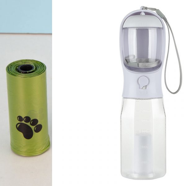 Portable Cat Dog Water Bottle Food Feeder - Image 3
