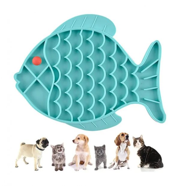 Silicone Lick Mat For Pet Dogs Slow Food Plate - Image 3