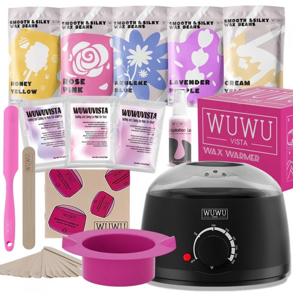 Waxing Kit WUWUVISTA 23 Items Hair Removal Wax Kit - Image 4