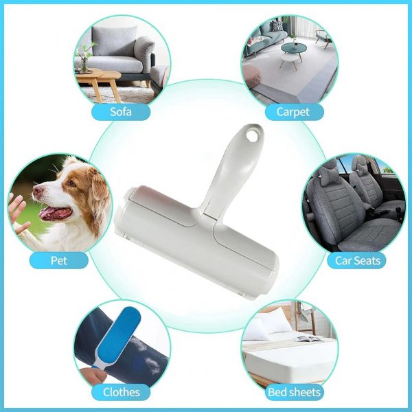 Pet Hair Roller Remover Lint Brush 2-Way - Image 3