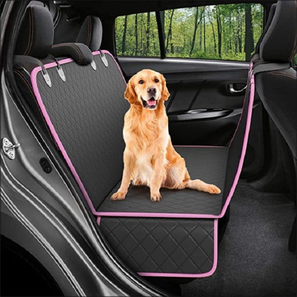Dog Car Seat Cover View Mesh Pet Carrier - Image 4