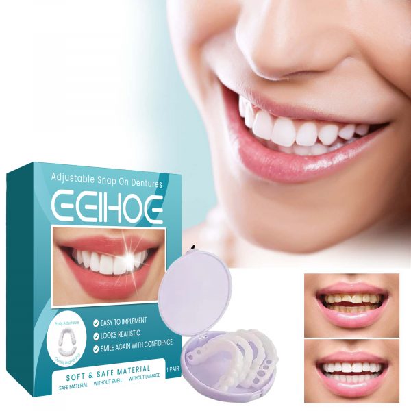 EELHOE Adjustable Buckle Denture, Temporary