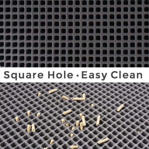 Kitty Cat Litter Mat Trapping Honeycomb Double Layess - Image 3