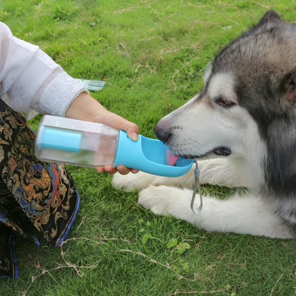 Portable Cat Dog Water Bottle Food Feeder - Image 2