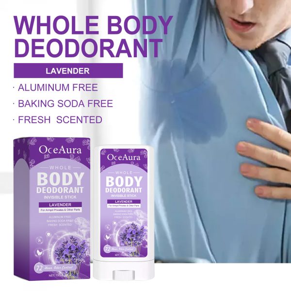 OceAura Lavender Body Deodorant Stick Body Fragrance