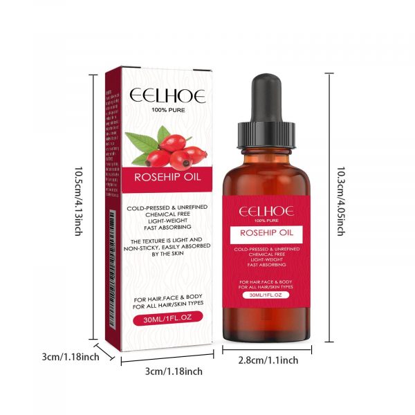 EELHOE Rosehip Facial Oil For Facial And Body Hydration - Image 7