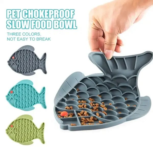 Silicone Lick Mat For Pet Dogs Slow Food Plate - Image 2