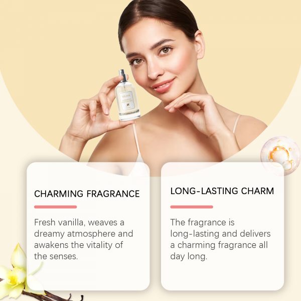 EELHOE Vanilla Body Hair Perfume Spray
Fragrance Floral Fragrance Ladies Niche Perfume Spray - Image 2