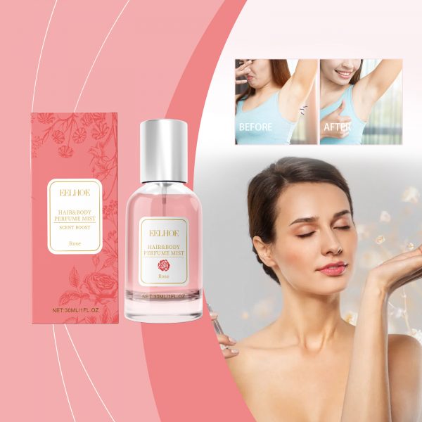 EELHOE Rose Body Hair Eau De Parfum Spray