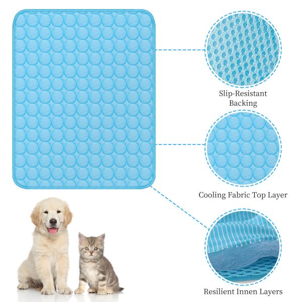 Pet Cooling Mat Cool Pad Cushion Dog Cat Puppy - Image 4