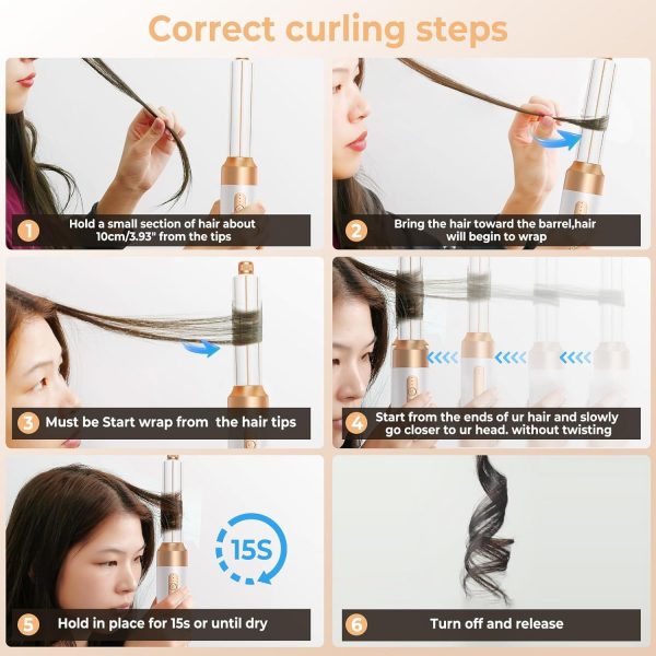 Blow Dryer Brush 7 In ONE, 110,000 RPM High-Speed Negative Ionic - Image 7