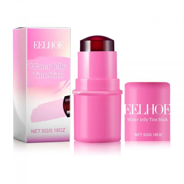 EELHOE Fruit Jelly Blush Lip Gloss Stick Lazy - Image 2