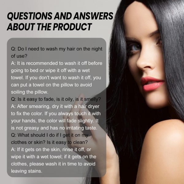 EELHOE Disposable Plant Hair Salon Root Touch Up Hair - Image 2