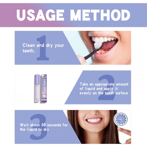 EELHOE Whitening Teeth Pen, Oral Care Clean Stains White Teeth Breath Teeth Pen - Image 2
