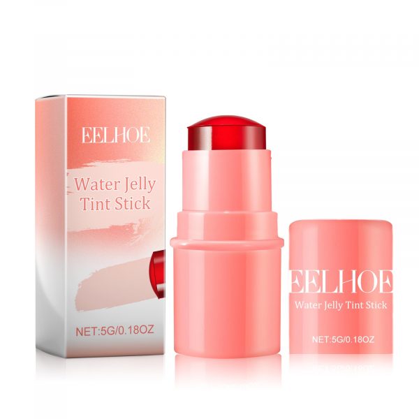 EELHOE Fruit Jelly Blush Lip Gloss Stick Lazy