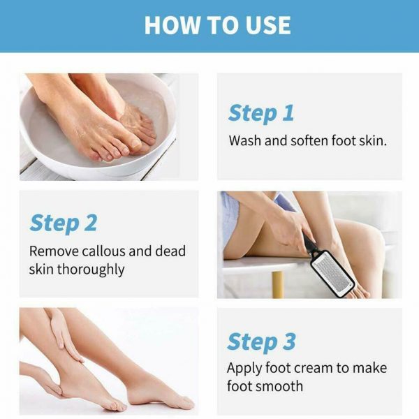Professional Foot Callus Remover File Rasp Scraper Cracked - Image 2