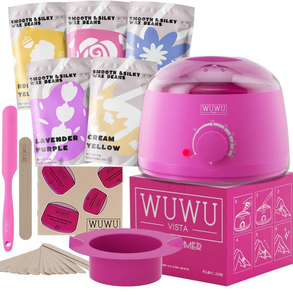 Waxing Kit 19 Items, WUWUVISTA Hair Removal
