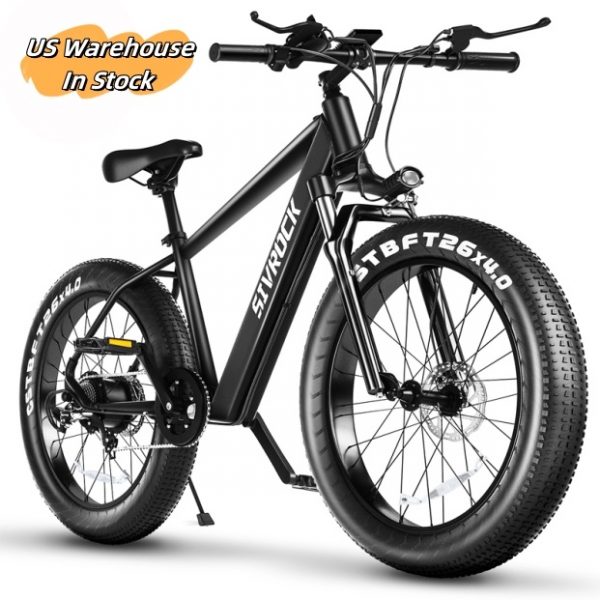 Professional Electric Bike For Adults, 26 X 4.0 Inches 
1000W Motor 48V 15Ah Ebike For Trail Riding - Image 3