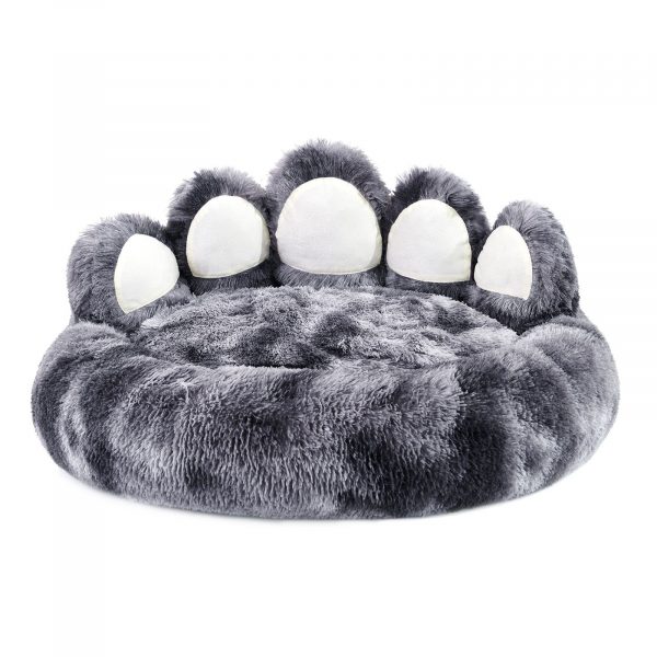 Cute Dog Bear Paw Shape Dog Bed, Dog Beds - Image 2
