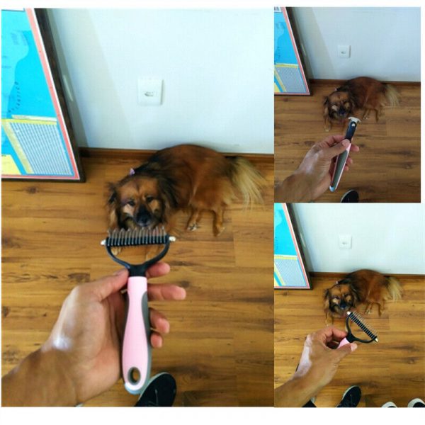 Grooming Brush For Pet Dog Cat Deshedding Tool - Image 10