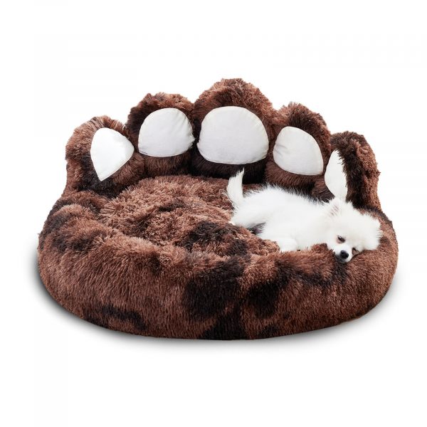 Cute Dog Bear Paw Shape Dog Bed, Dog Beds - Image 10