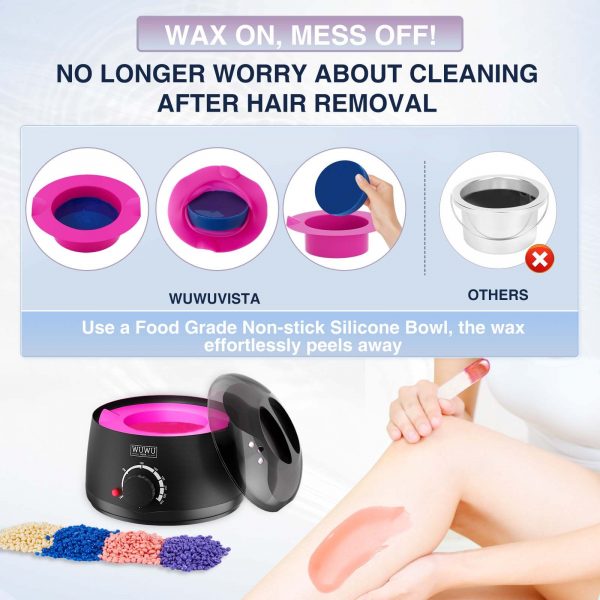 Waxing Kit WUWUVISTA 23 Items Hair Removal Wax Kit - Image 7