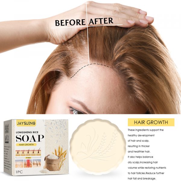 Jayswing Rice Shampoo Rice Promote Dense