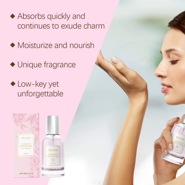 EELHOE Cherry Blossom Body Hair Eau De Parfum Spray - Image 3