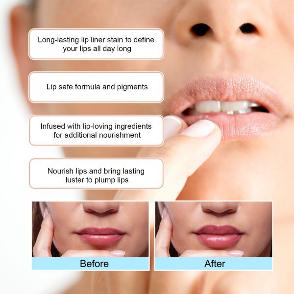 Mineral OilOUHOE Peel Off Lipliner Plump - Image 5