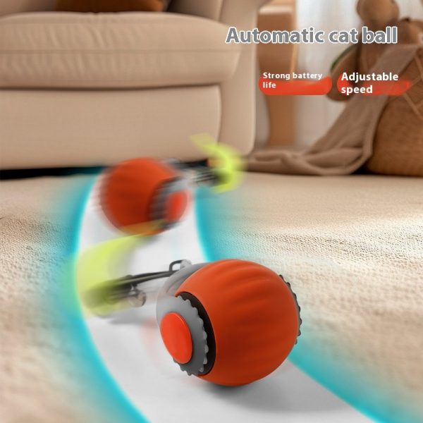Pet With Gravity Sudden Ball Cat Toy - Image 6