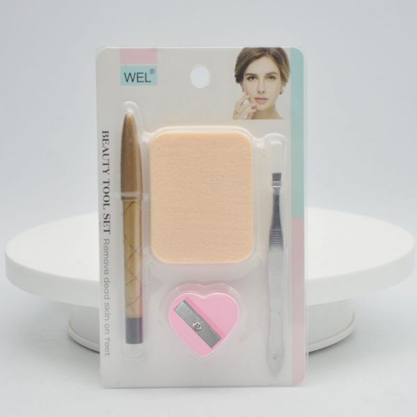 WEL-045 Eyebrow Trimming Knife Four-piece Tool - Image 8