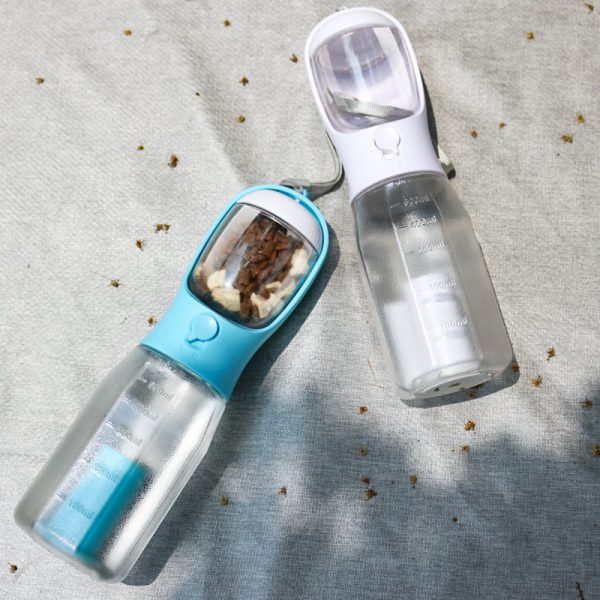 Portable Cat Dog Water Bottle Food Feeder - Image 4