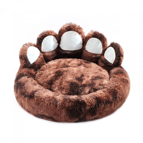 Cute Dog Bear Paw Shape Dog Bed, Dog Beds - Image 4