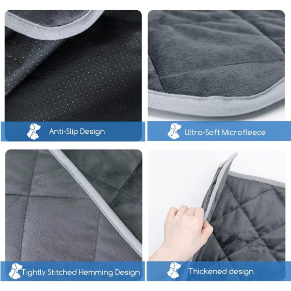 Dog Cat Bed, Cat Dog Non-Slip Mat, Extra Warm ThermaL - Image 5