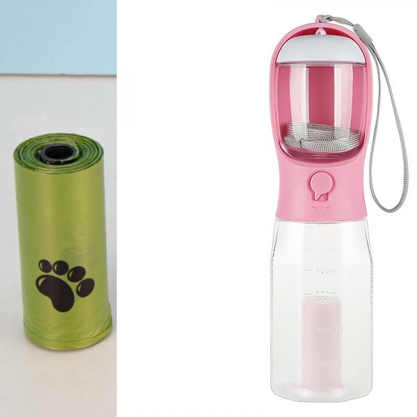 Portable Cat Dog Water Bottle Food Feeder - Image 10