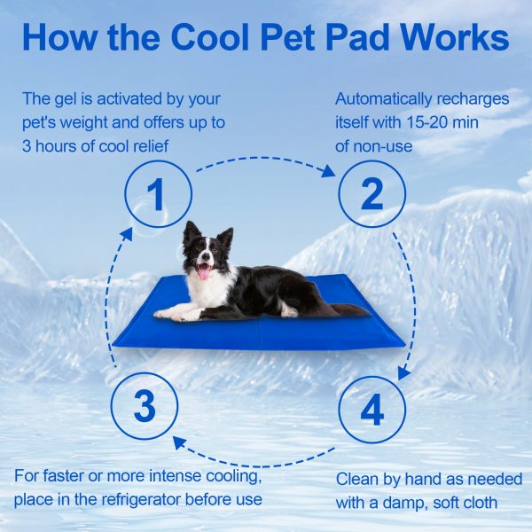 Dog Cooling Mat, Pet Cooling Mat For Dogs And Cats - Image 7