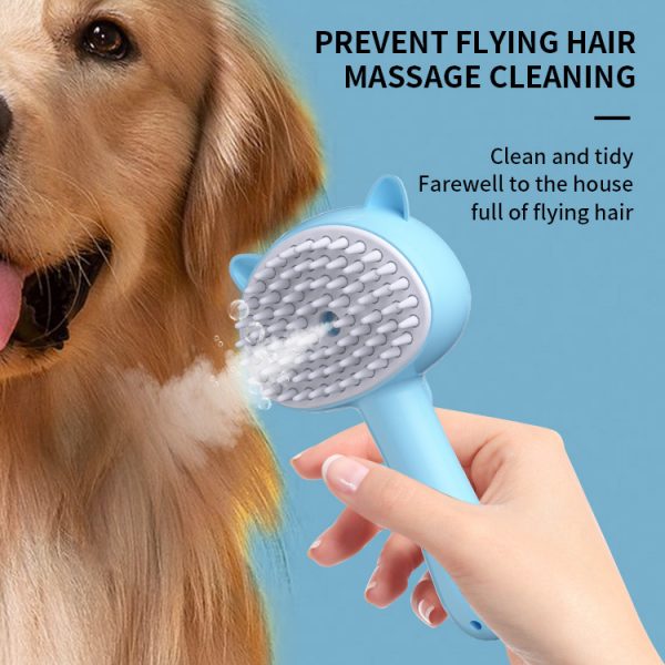 Hair Cleaning Brush With Mist Multifunctional Cat - Image 6