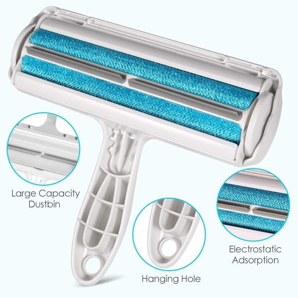 Pet Hair Roller Remover Lint Brush 2-Way - Image 7