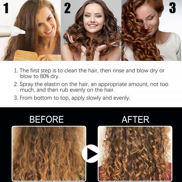 Hair Setting Spray - Volumizing  Moisturizing Styling Spray With Niacinamido - Image 7
