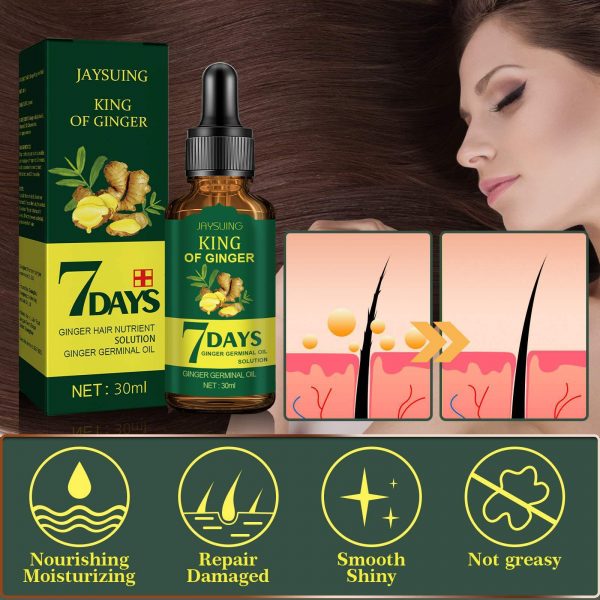 Jaysuing Ginger Hair Treatment Oil Refreshing - Image 5