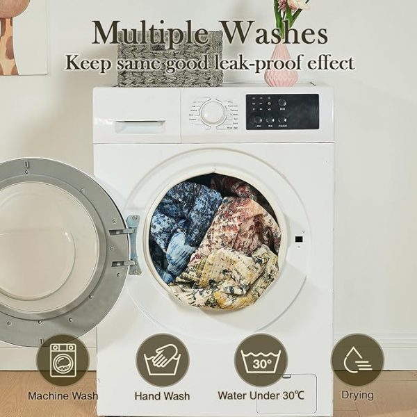 Qeils Washable Pee Pads For Dogs, 2 Pack Reusable - Image 6