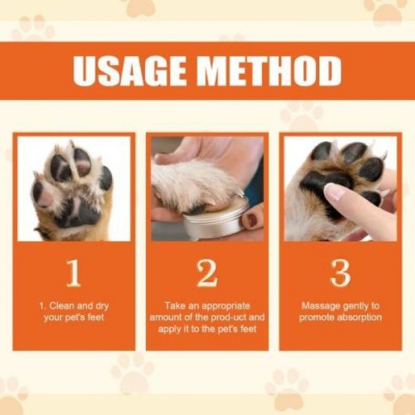 Natural Plant Formula Pet Paw Balm For Cats And Dogs - Image 4