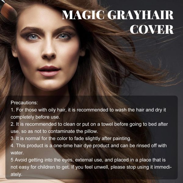 EELHOE Disposable Plant Hair Salon Root Touch Up Hair - Image 6