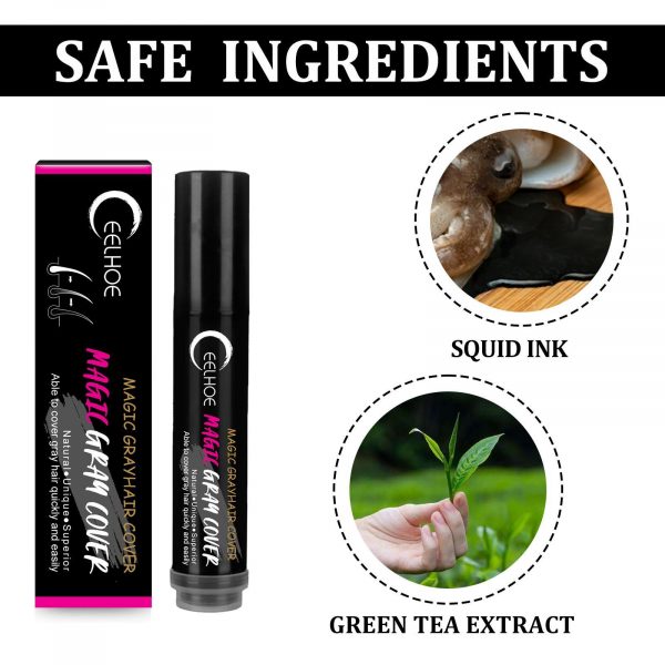 EELHOE Disposable Plant Hair Salon Root Touch Up Hair - Image 3
