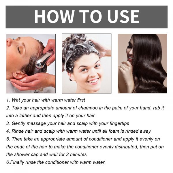 OUHOE Onion Biotin Rosemary Shampoo Set - Image 5